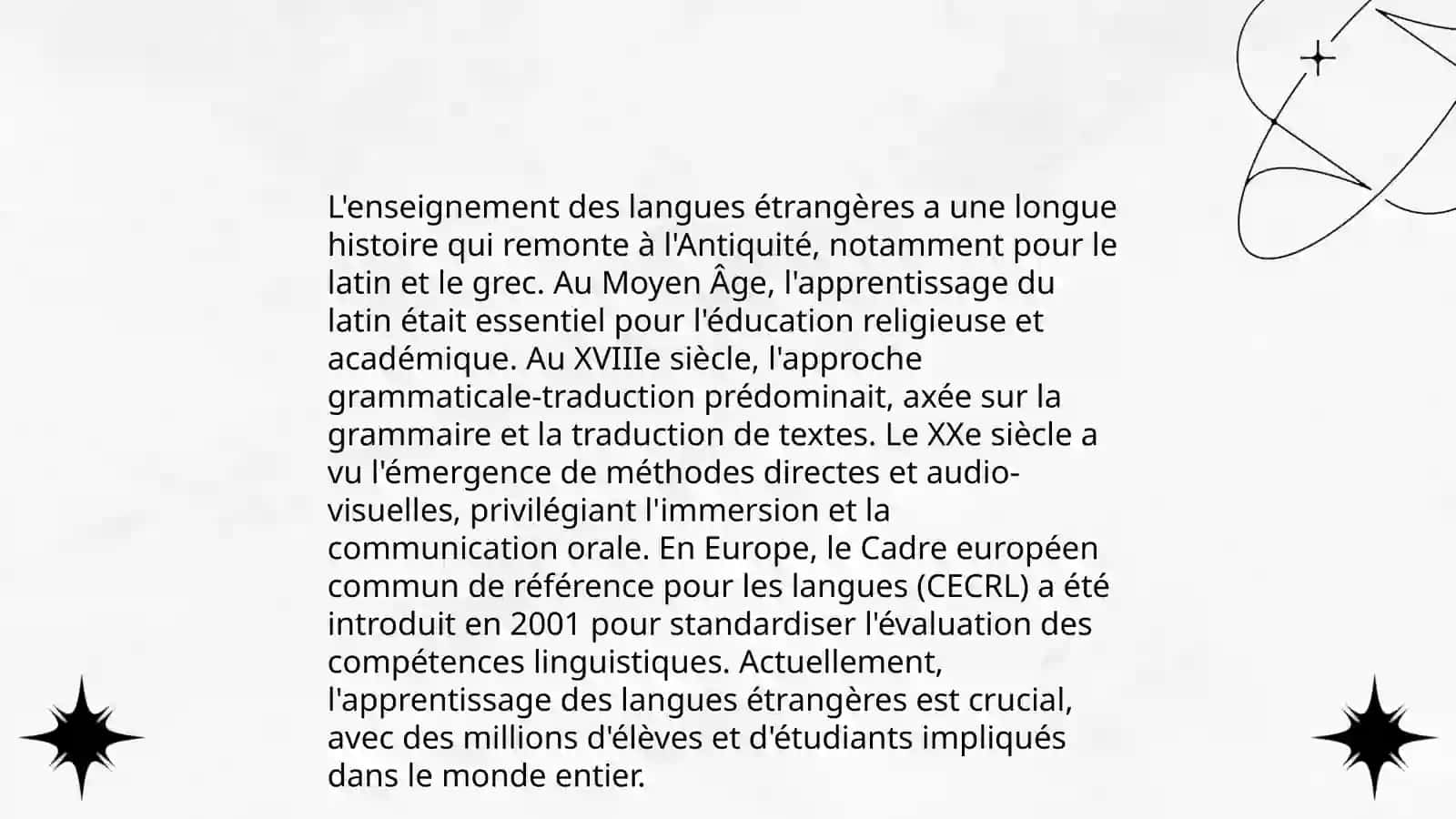 L'histoire breve de l'enseignemt des langues ètrangères et ses ètapes du dèveloppement 3