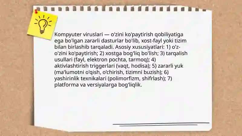 Kompyuter viruslari va antivirus dasturlari 3