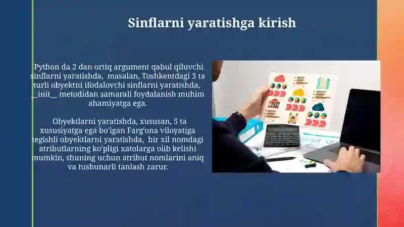 Pythonda sinflar va obyektlar yaratish 3