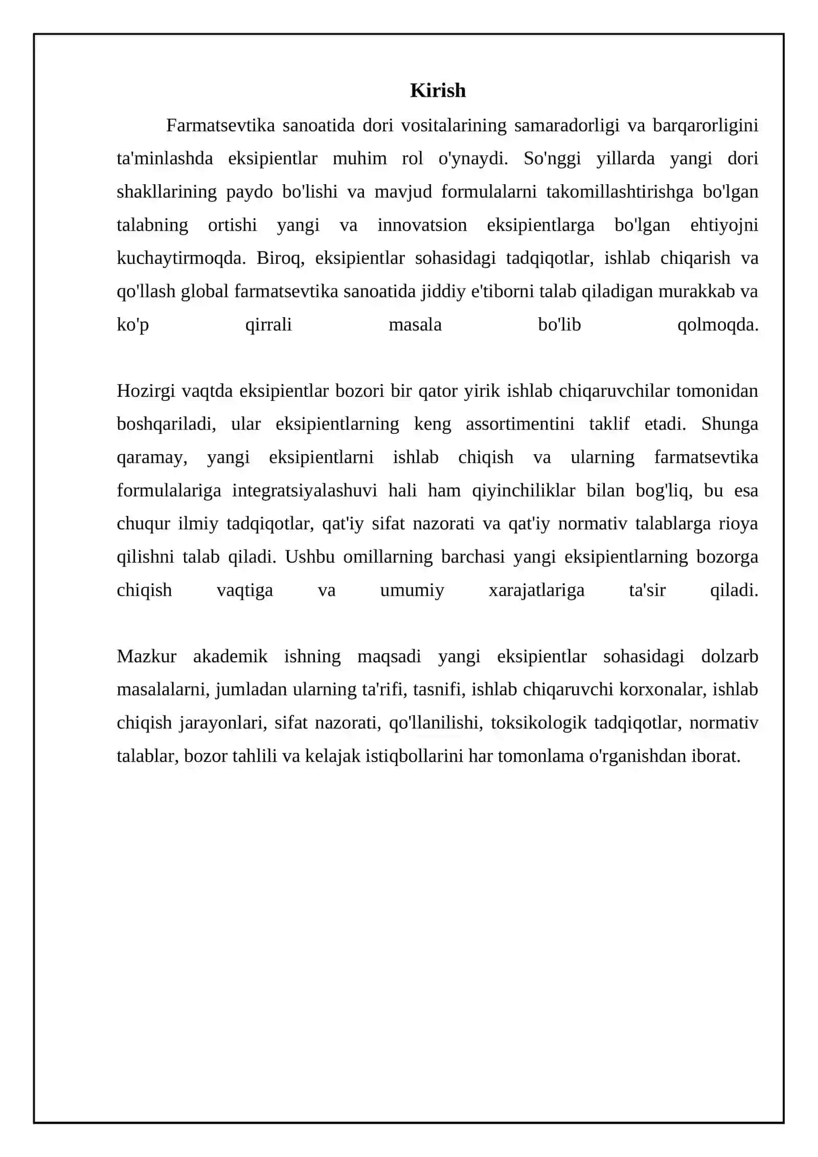 Yangi yordamchi moddalar va ularni ishlab chiqaruvchi korxonalar 3