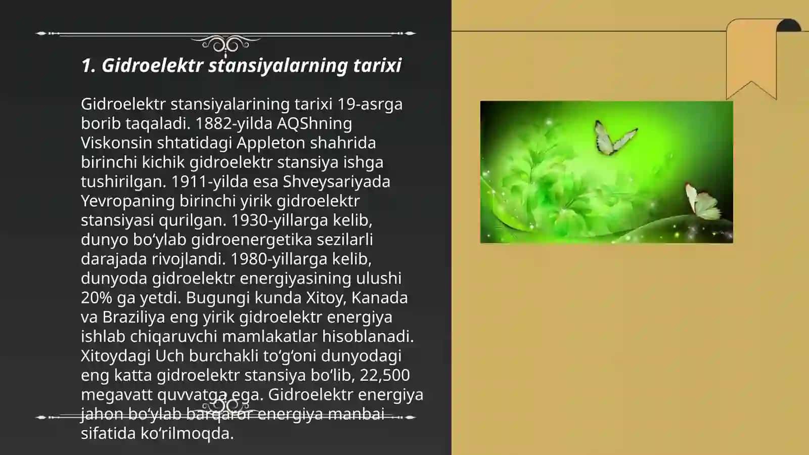 Gidroelektr stanciyalari 3