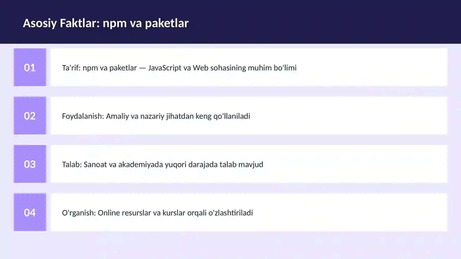 npm va paketlar 3