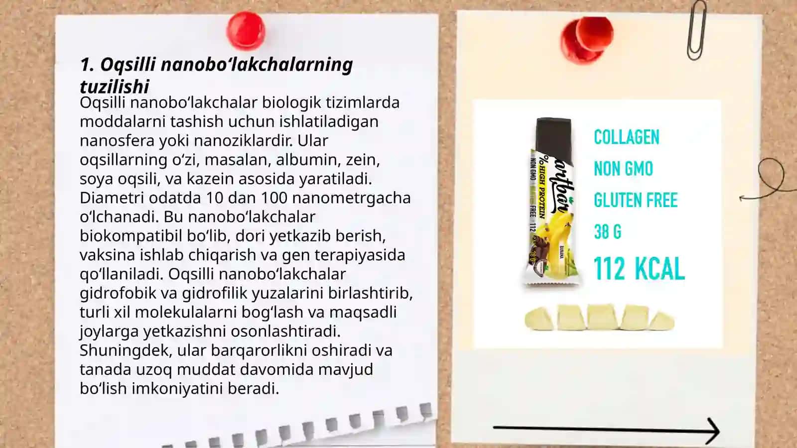 Oqsilli nanobo‘lakchalar olish 3