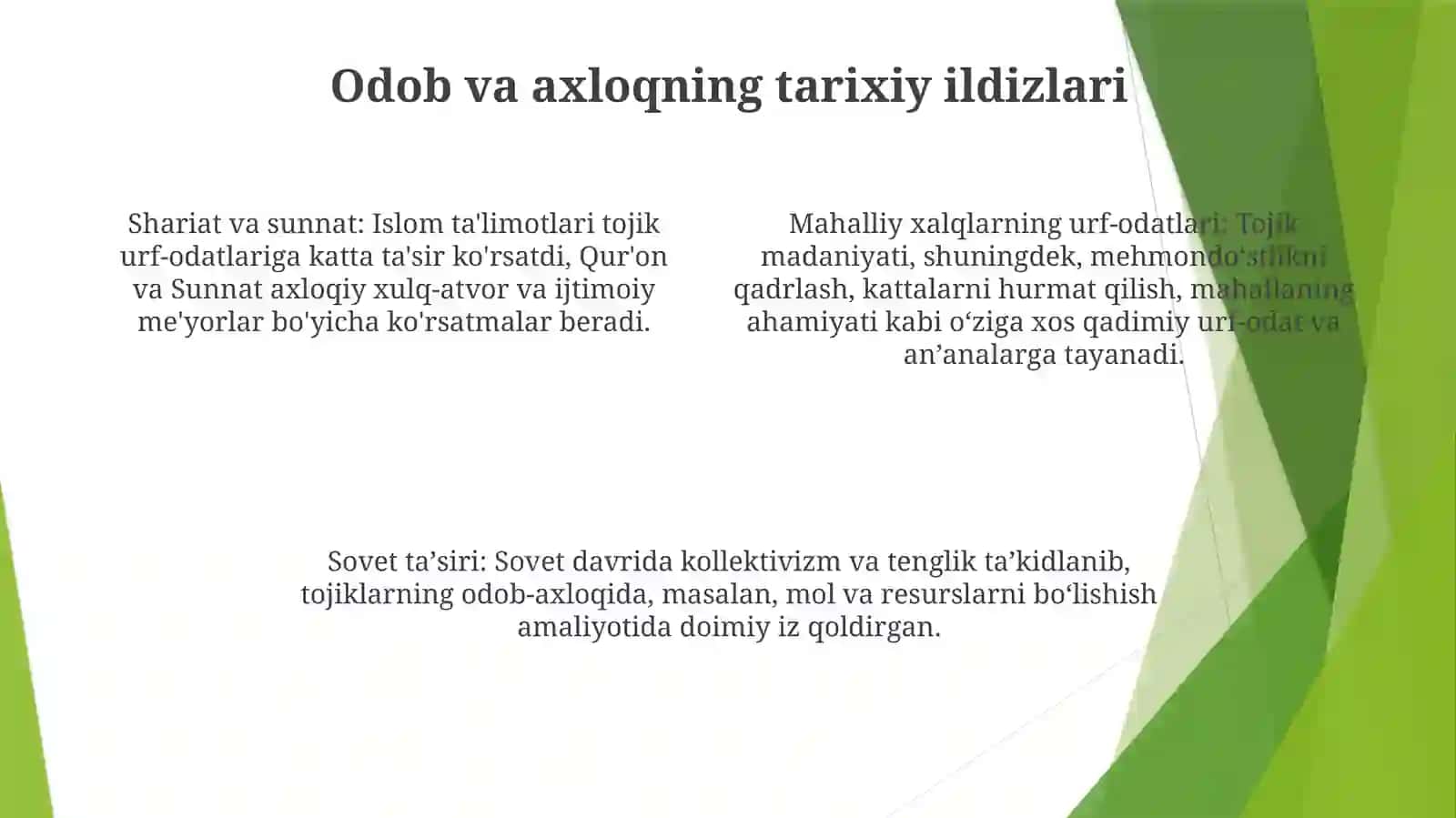 Ajdotlar Merosida Milliy TarbiyaOdobAhloq 3