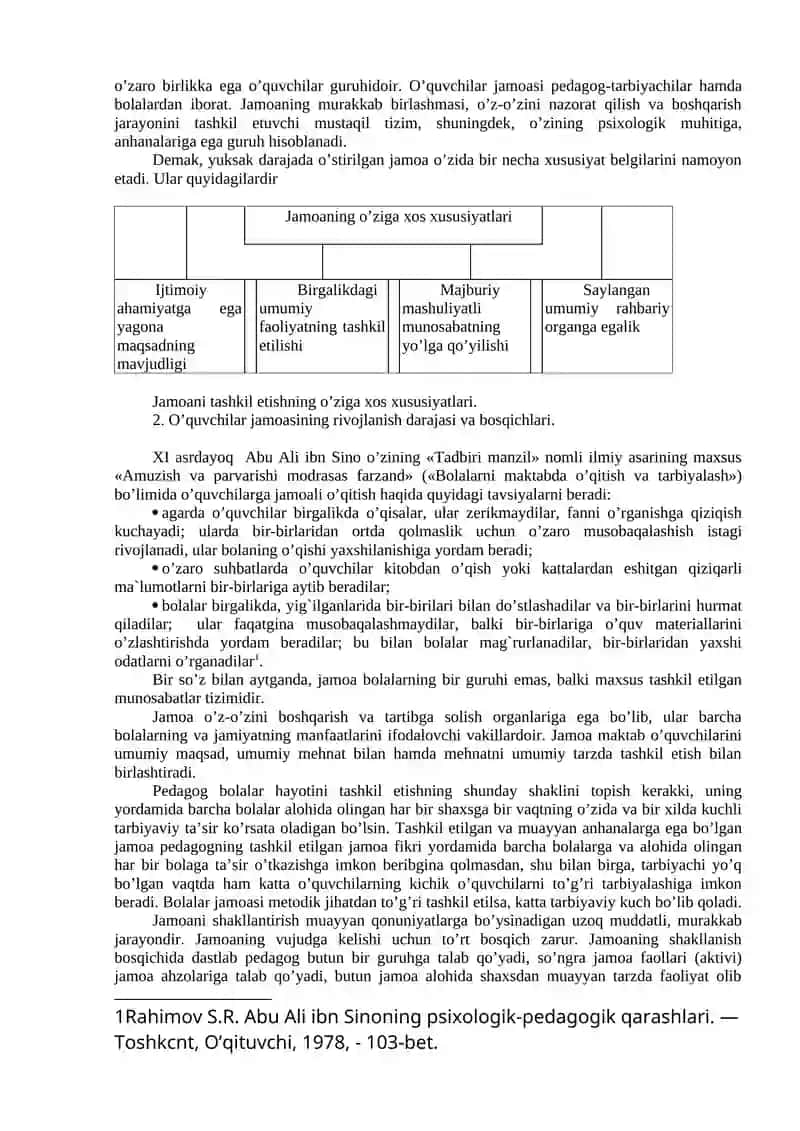O‘quvchilar jamoasi – Pedagogik jarayonning asosiy shakli 3
