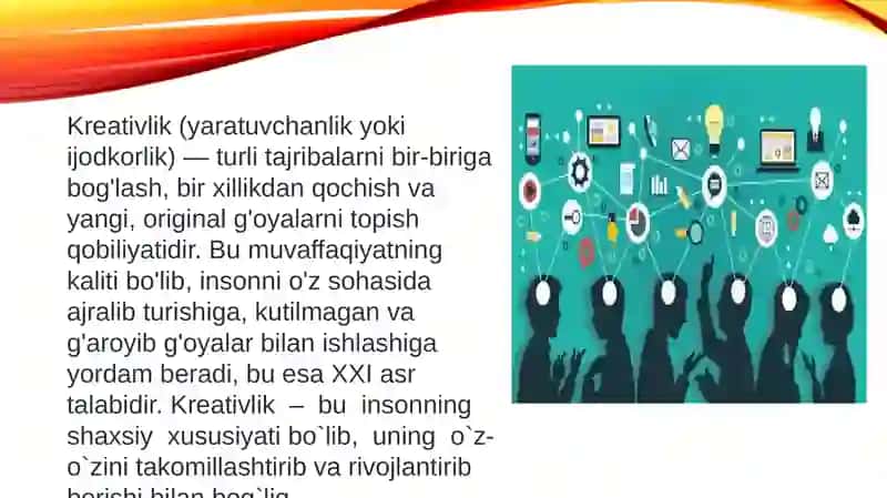 Kreativ fikirlash va uni rivojlantirish Yo’llari 3