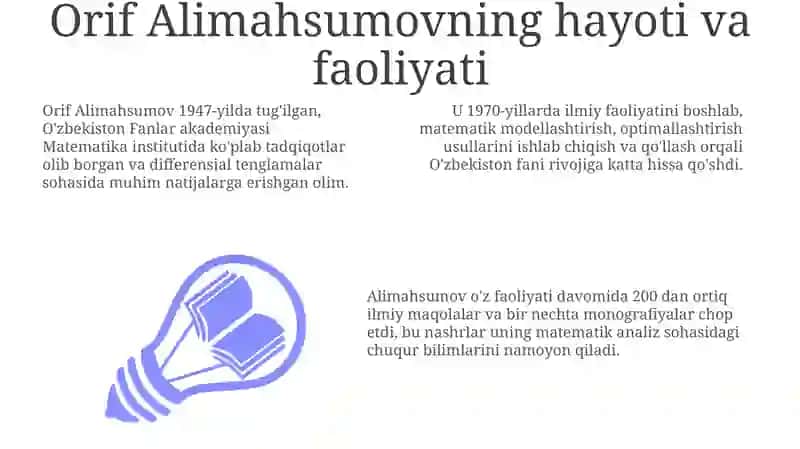 Orif Alimahsumov hayoti va ijodi 3