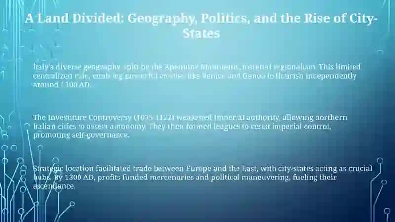 Fragmented Kingdoms & Flourishing Cities: The Political and Economic Landscape 3