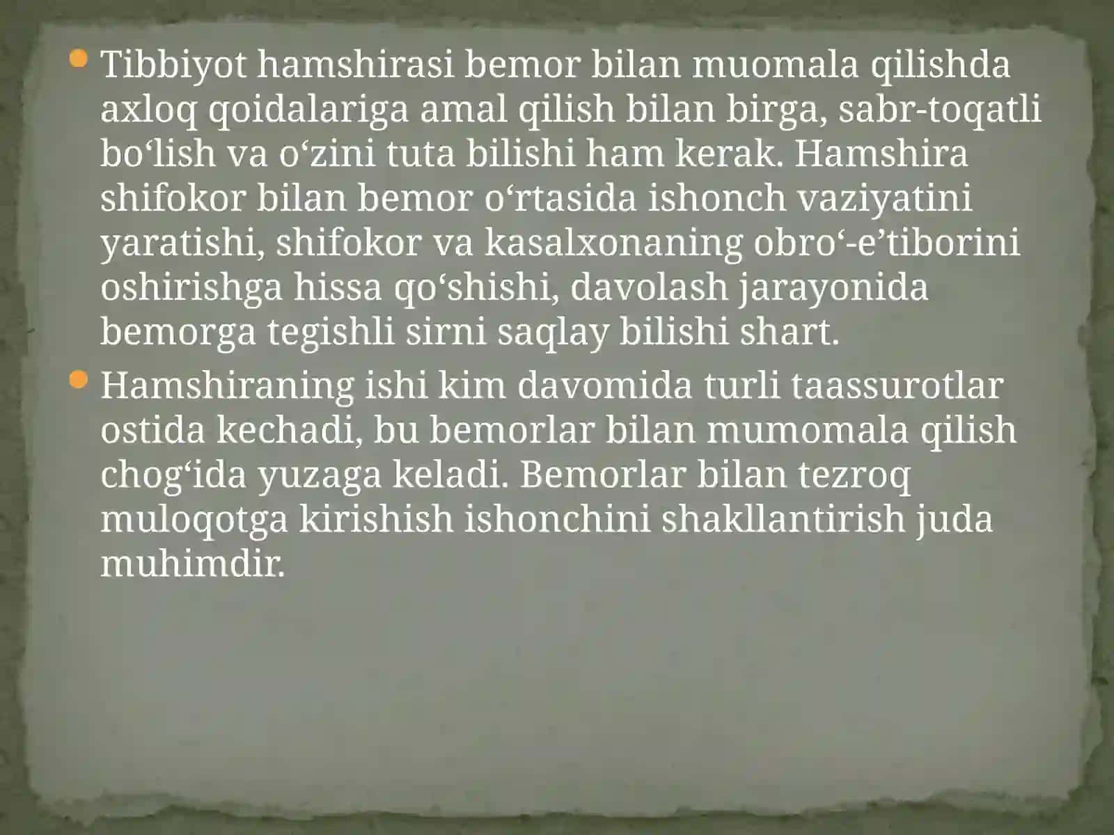 Bemorlar bilan noverbal muloqot 3