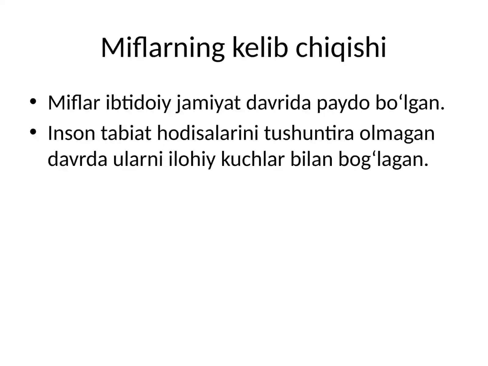 Dunyo xalqlari miflari 3
