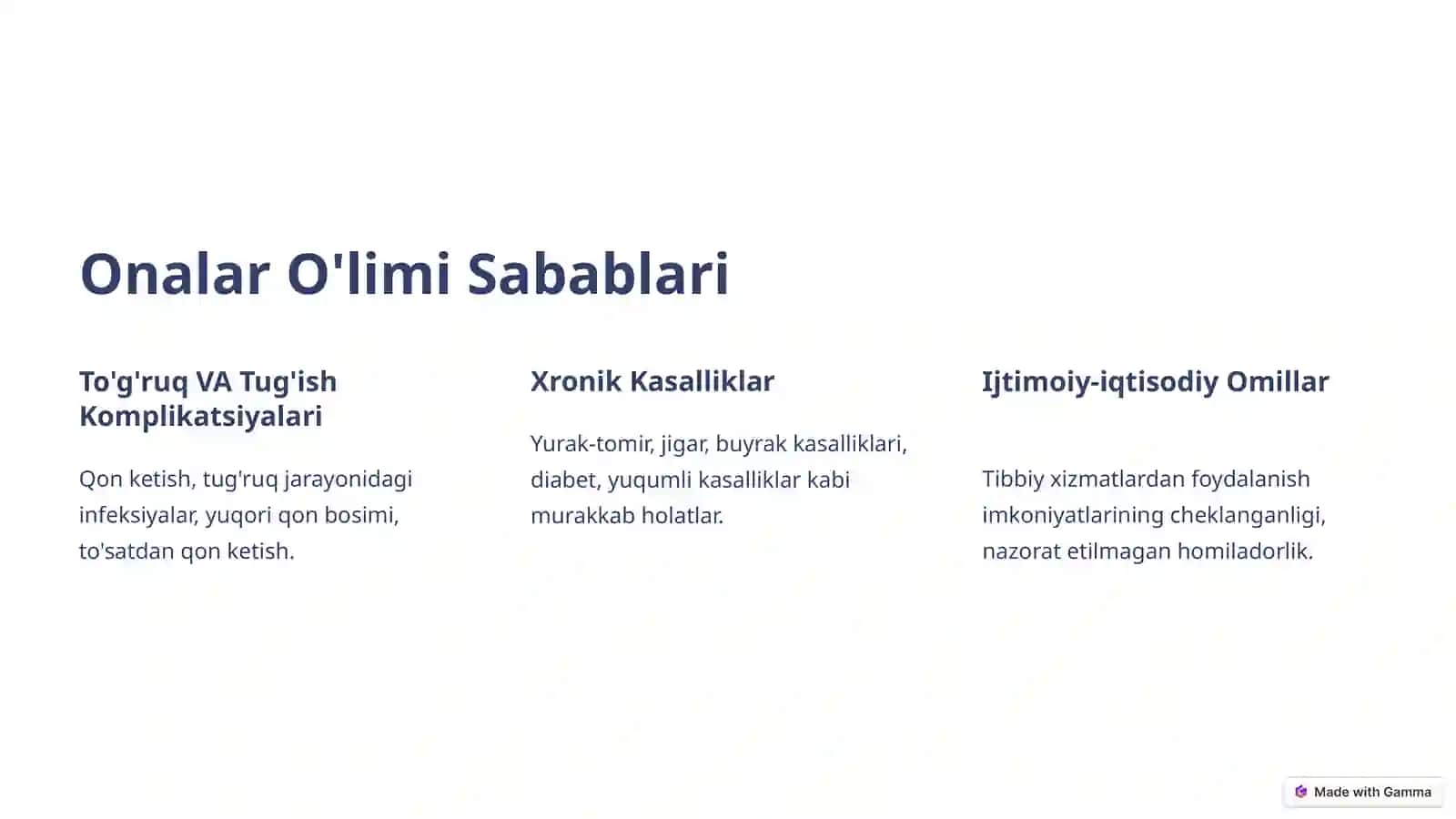 Onalar O'limi 3