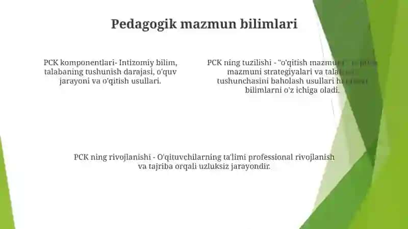 Pedagogning Kasbiy Kompetentligining Tuzilishi Va Mazmuni 3