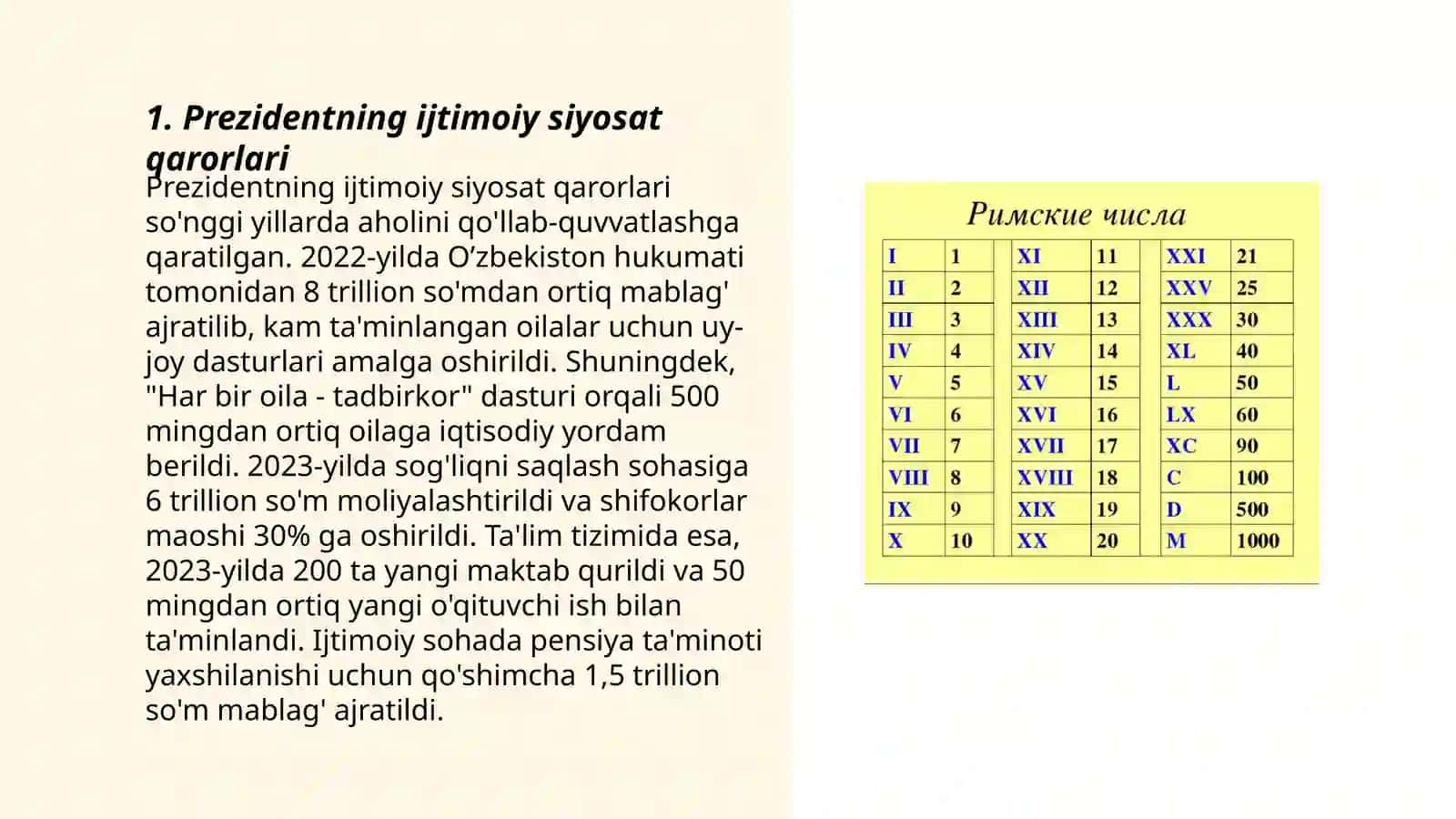 Prezidentning Ijtimoiy Siyosat Qarorlari 3