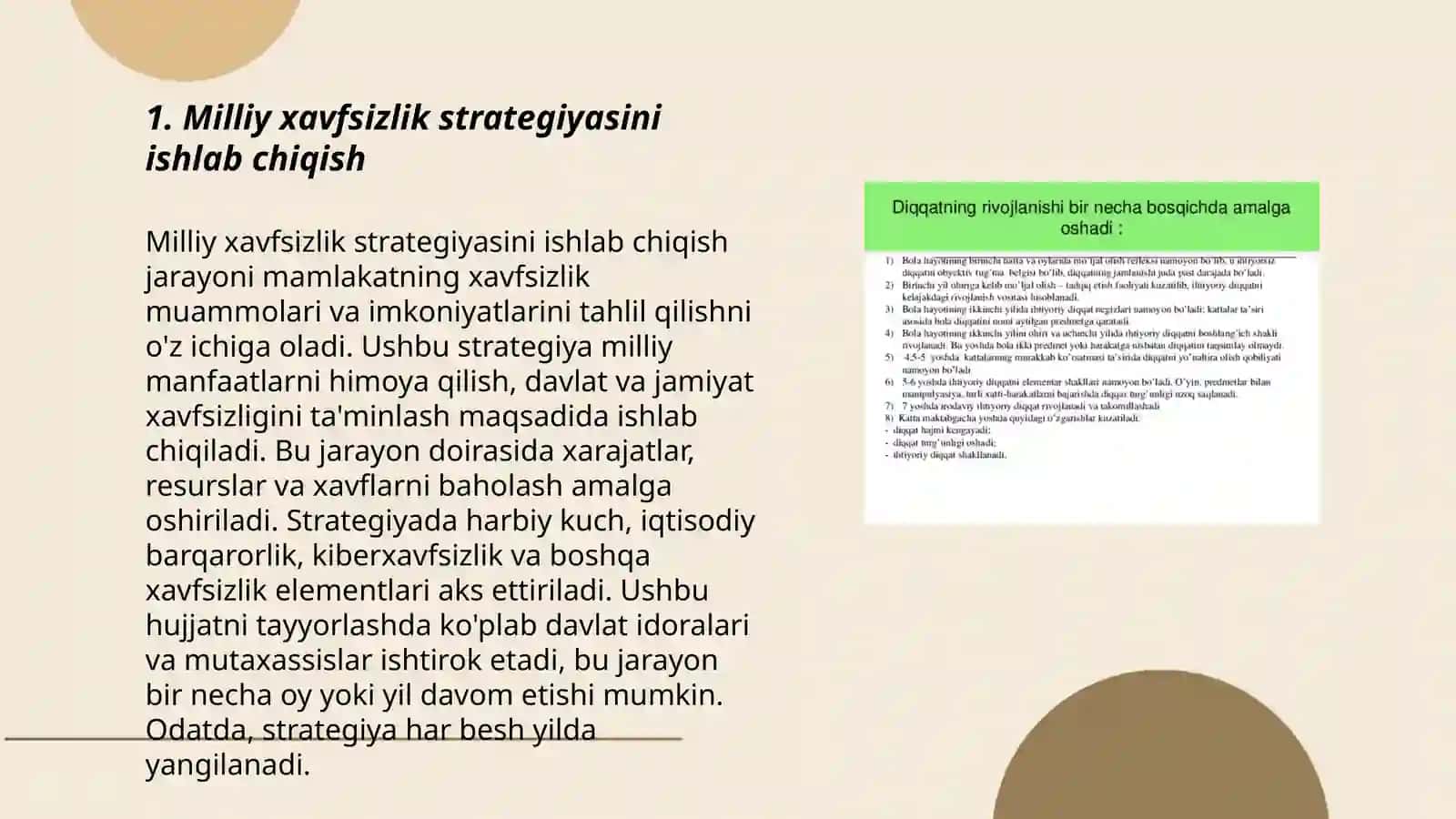 Milliy xavfsizlik strategiyasini ishlab chiqish 3