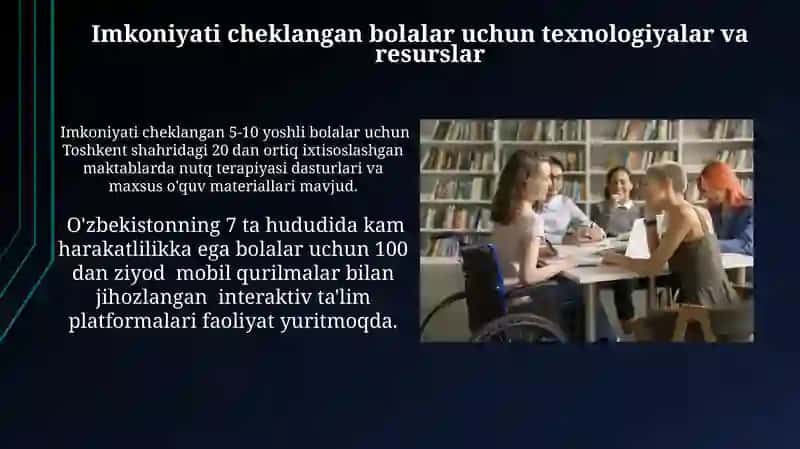 Imkoniyatlari Cheklangan Bolalar Uchun Inklyuziv Ta'lim 3