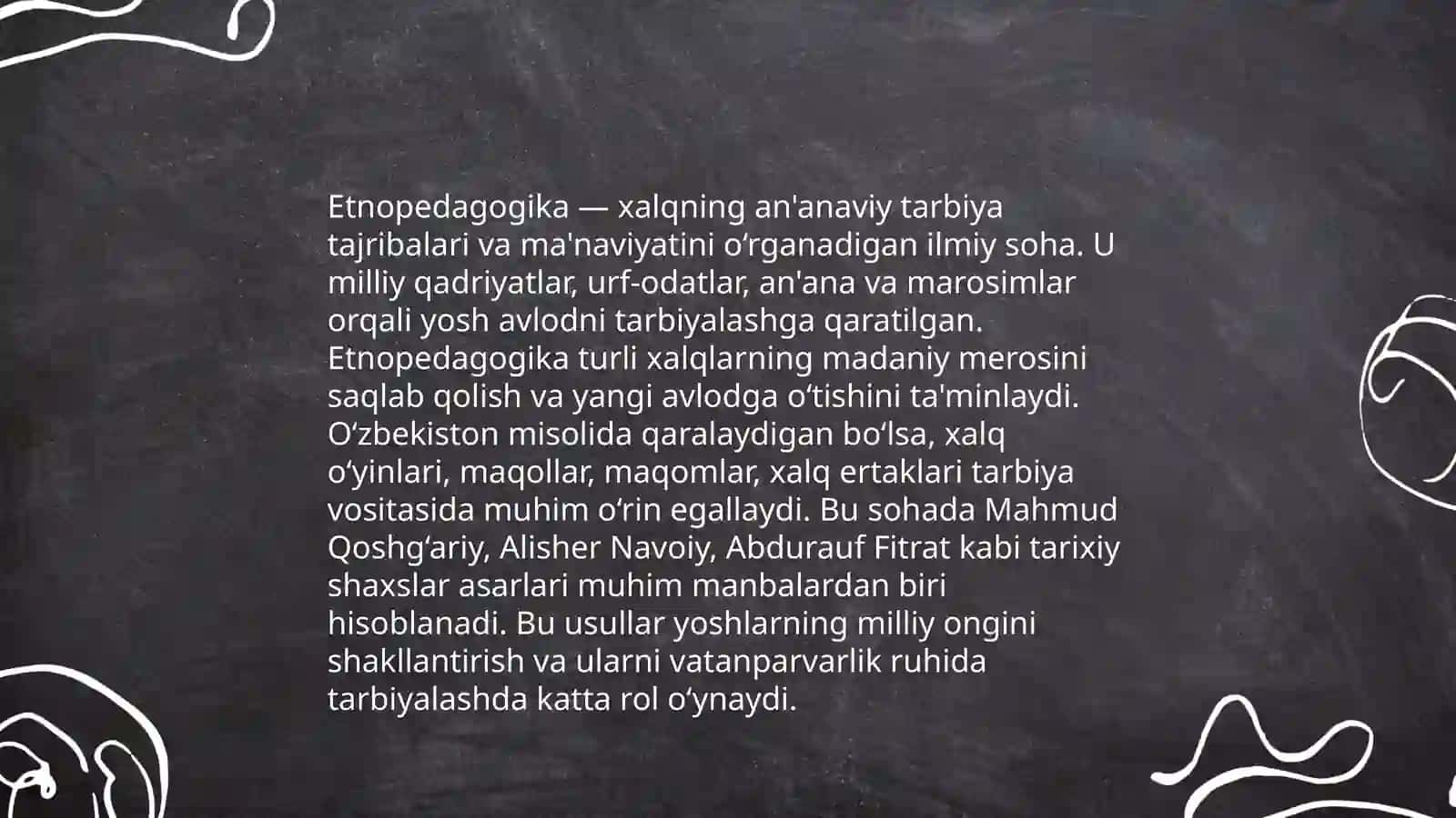 Etnopedagogika urf-odatlarning yangicha sharoitlarini talqini sifatida 3