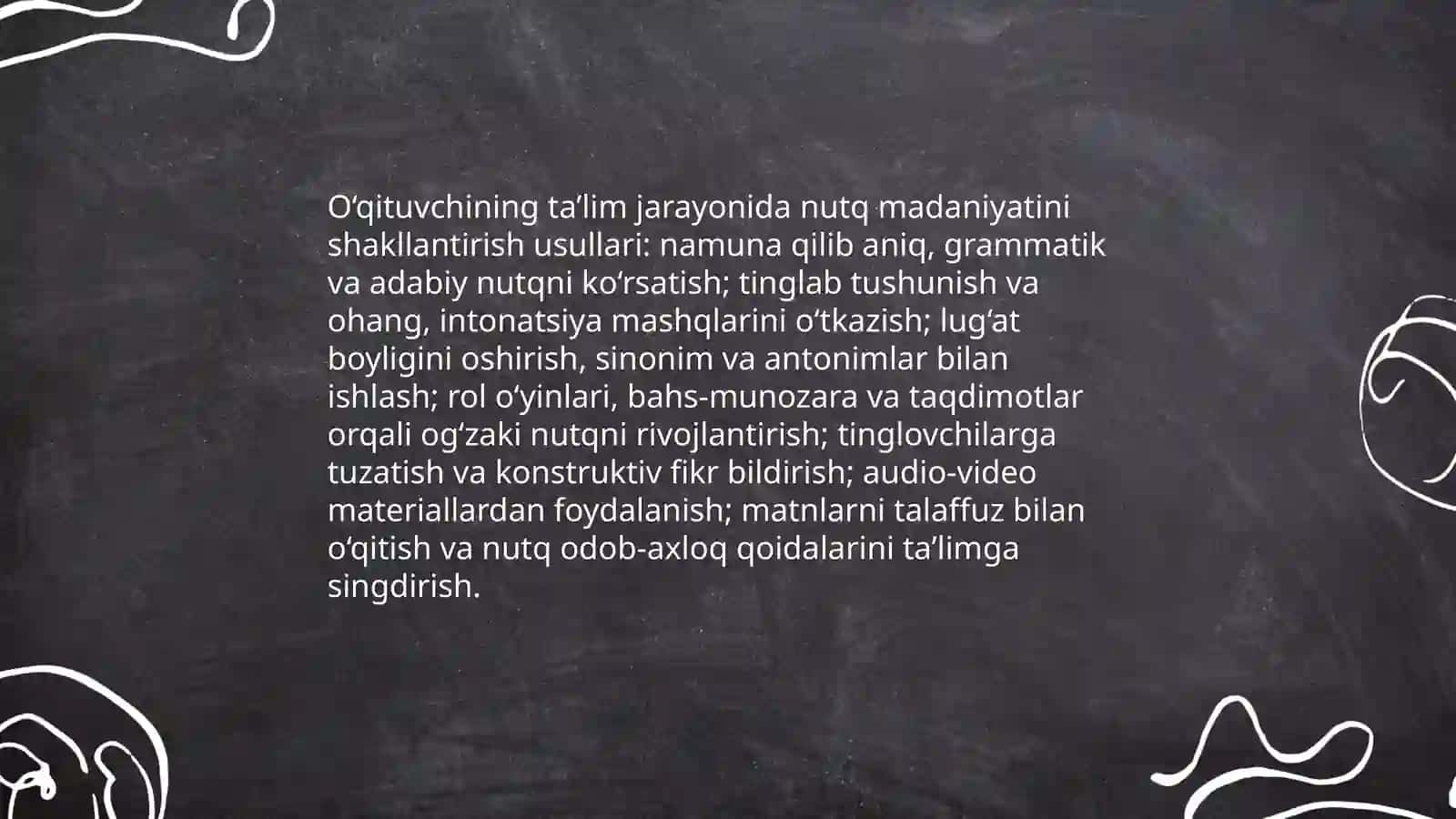 Ta’lim jarayonida nutq madanyati 3