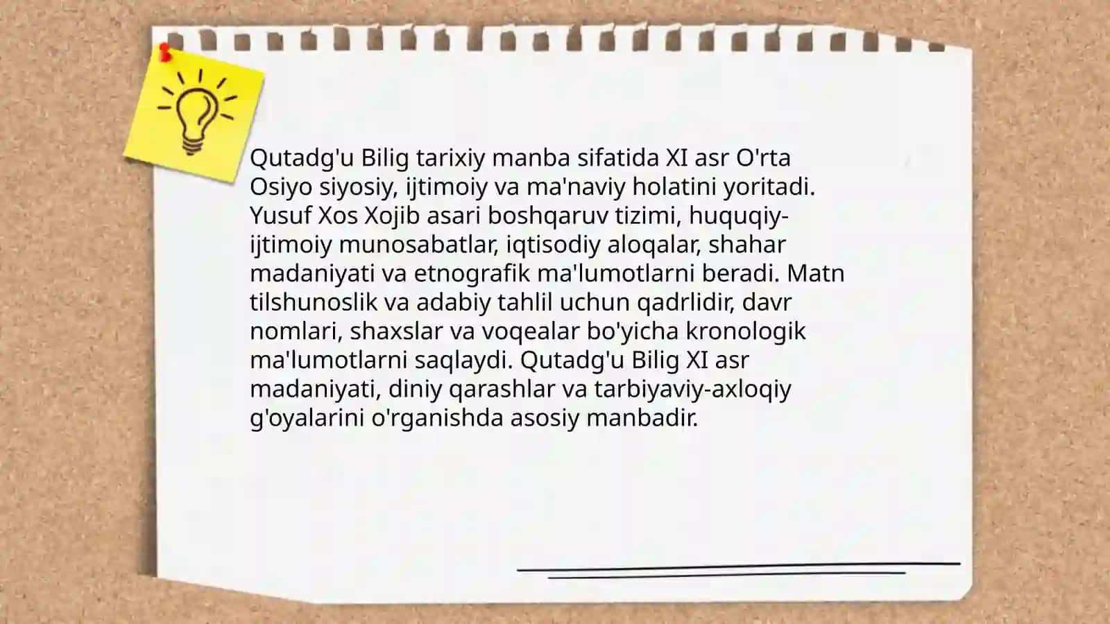 Yusuf Xos Xojibning Qutadg'u bilig asarlarining ilmiy, ta'limiy va axloqiy ahamiyati 3