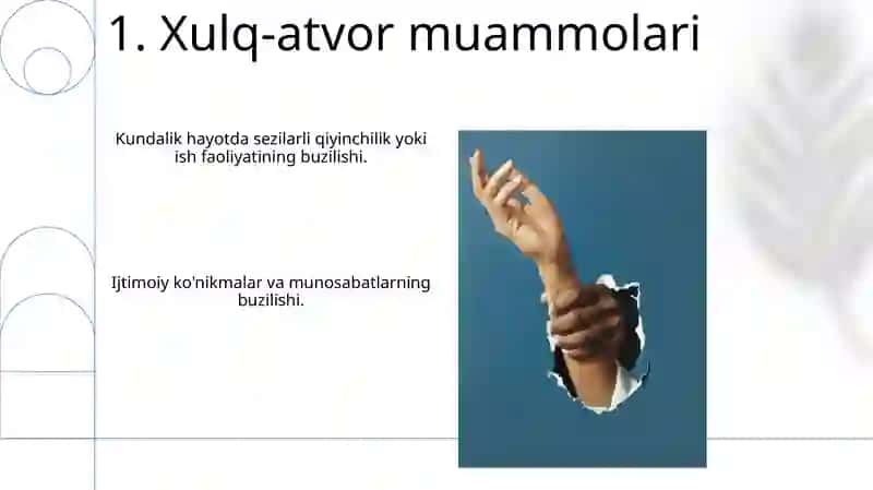 Terapevtik yordamga muhtoj bo'lgan bemorlarning asosiy xarakteristikasi 3