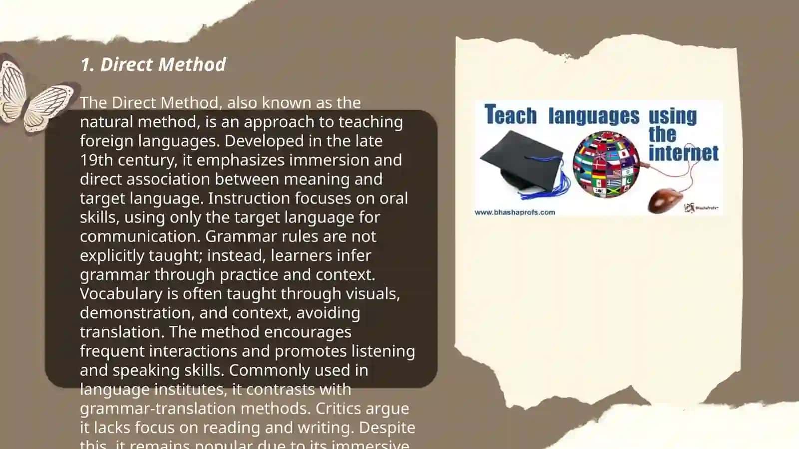 Methods of teaching foreign languages 3