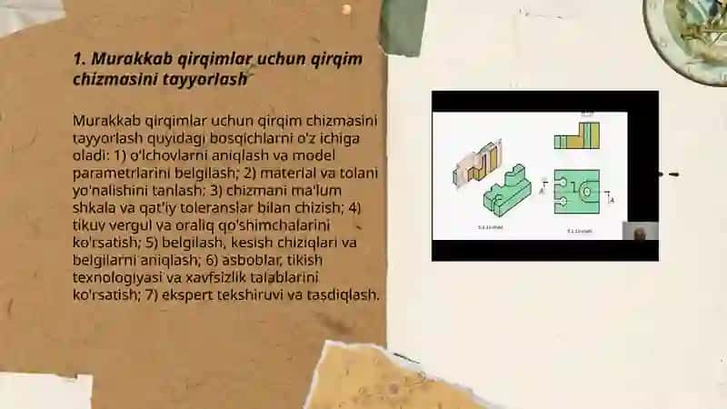 Murakkab qirqimlarni bajarish 3