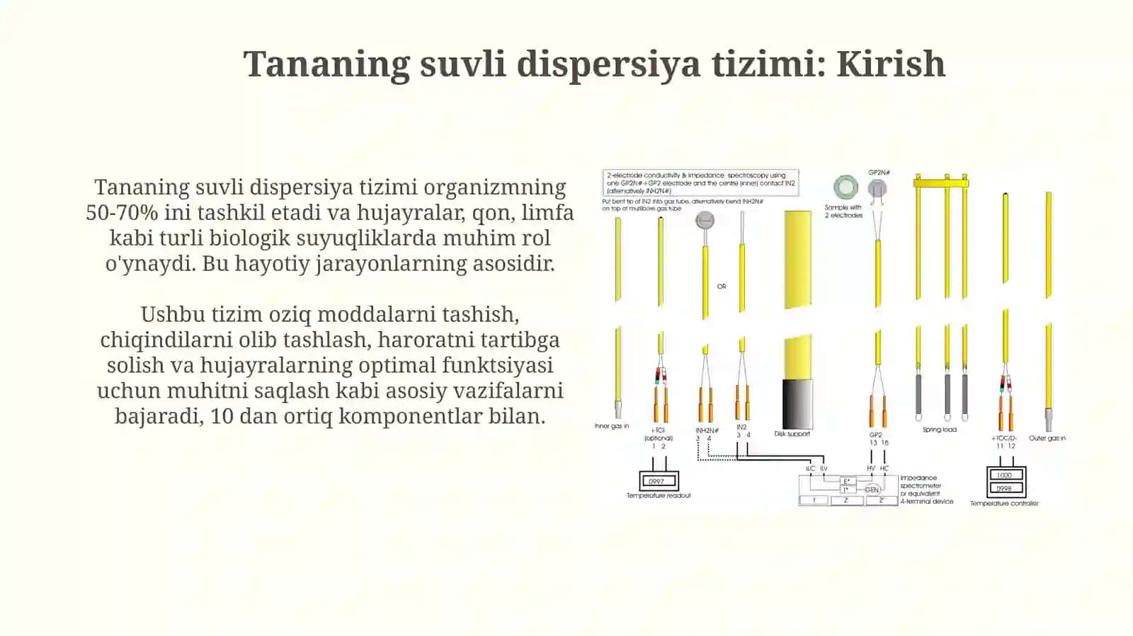 Organizmningsuvdisperssistemasi haqida bilimlar tadbiq qilish orqali grafikli organayzerlari 3