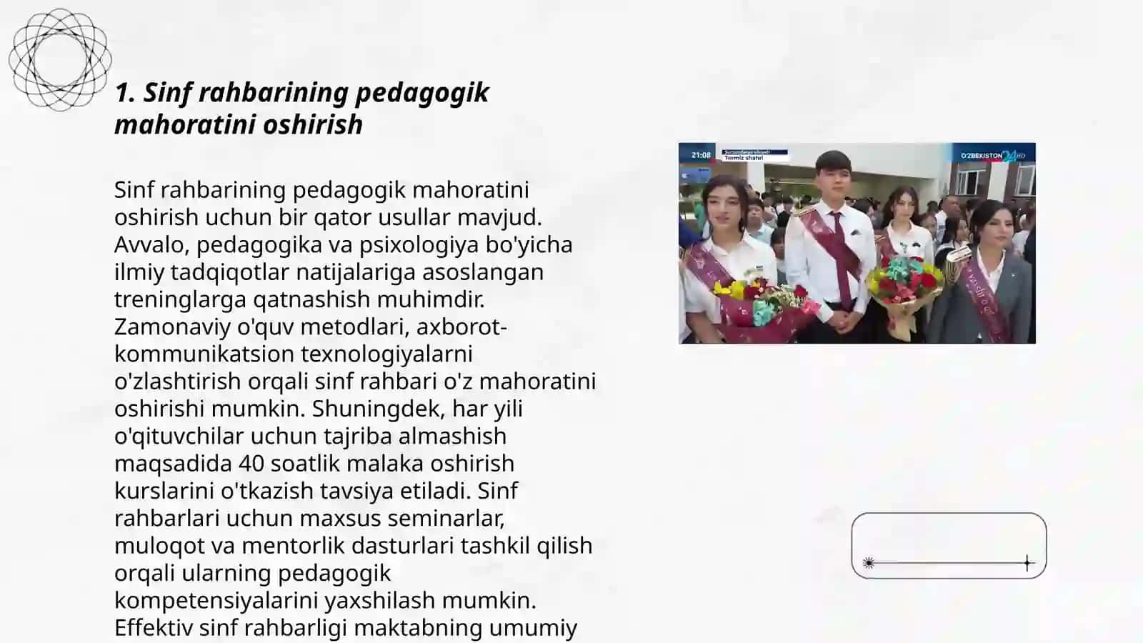 Musataqil ish mavzusi yuzasidan taqdimot tayyorlash 3