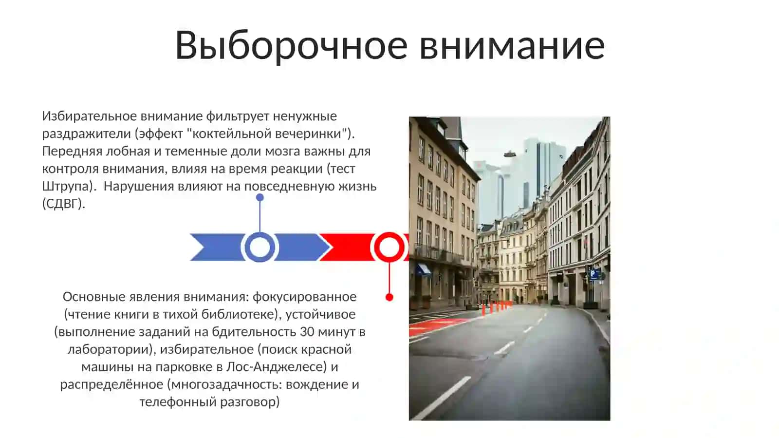 Когнитивные протцессы. Внимание и его основные феномены 3