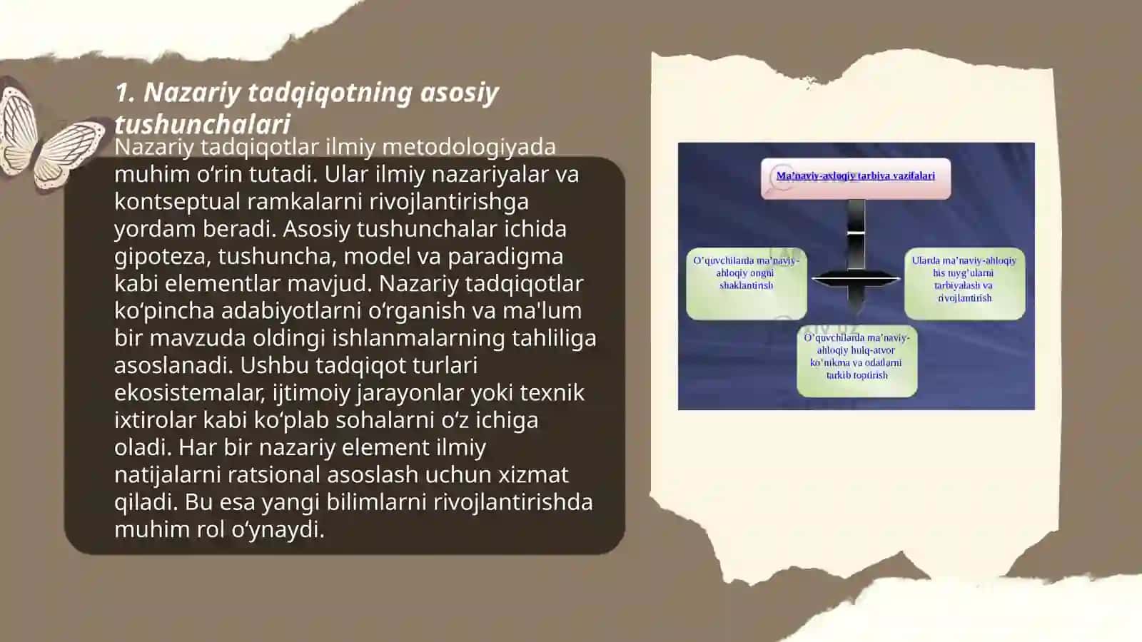 Nazariy tadqiqot: xususiyati, maqsadi va vazifalari 3