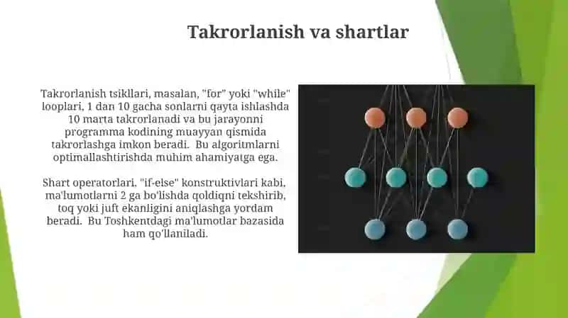 Algoritmlar haqida tushuncha 3