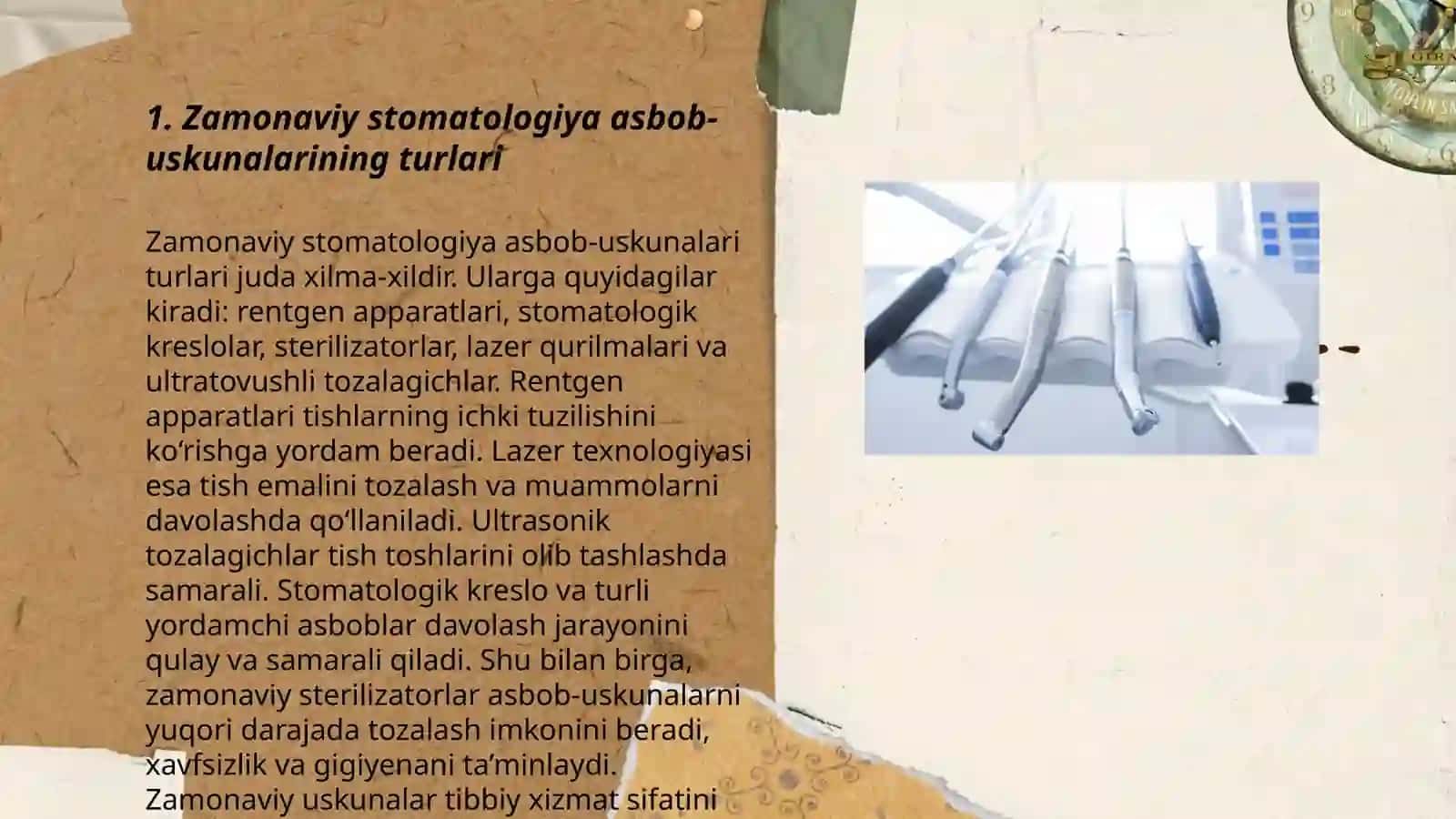 Zamonaviy stomatologik asbob-uskunalar 3