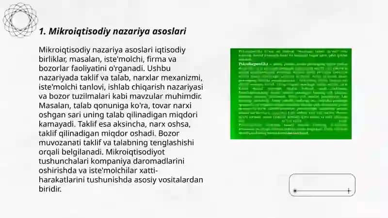Mikroiqtisodiy nazariya asoslari 3