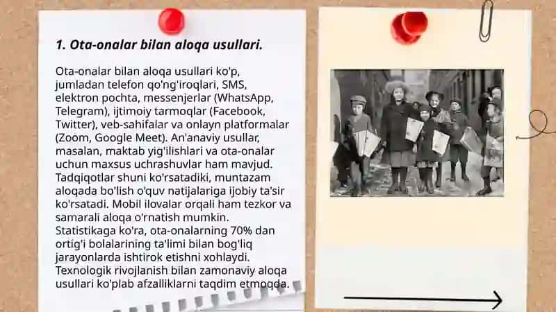 Ota-onalar bilan xamkorlik 3