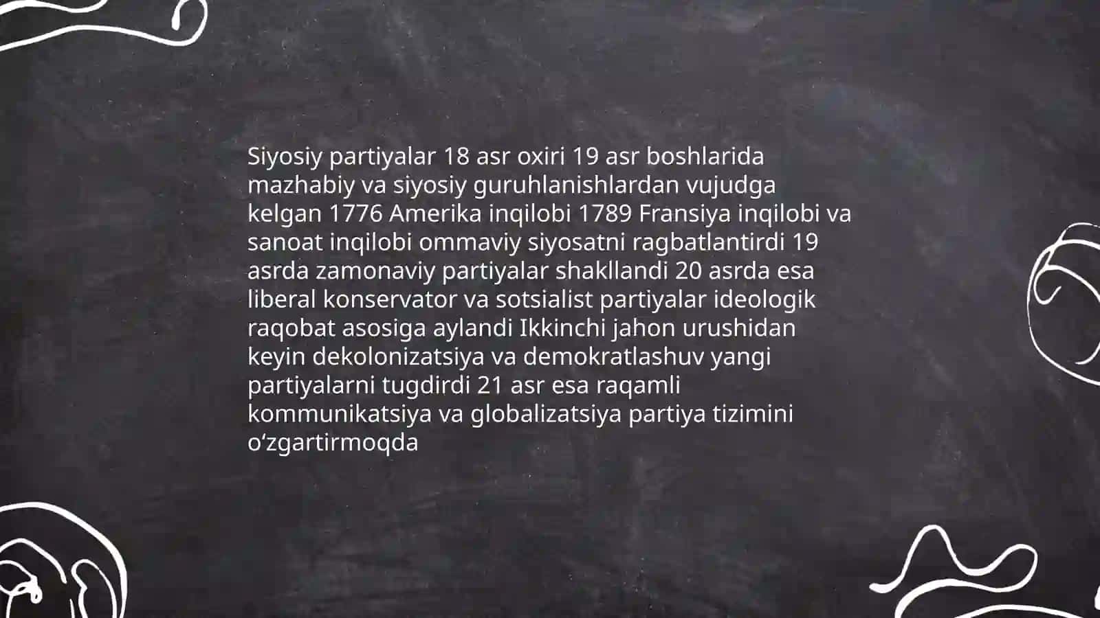Formation of political parties 3