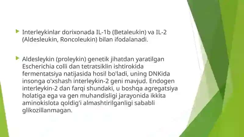 Interferon va sitokinlar 3