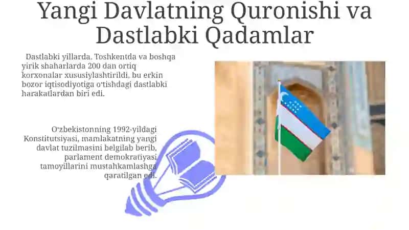 Oʻzbekiston Respublikasining Mustaqillikka Erishishining Tarixiy Shart-sharoitlari 3