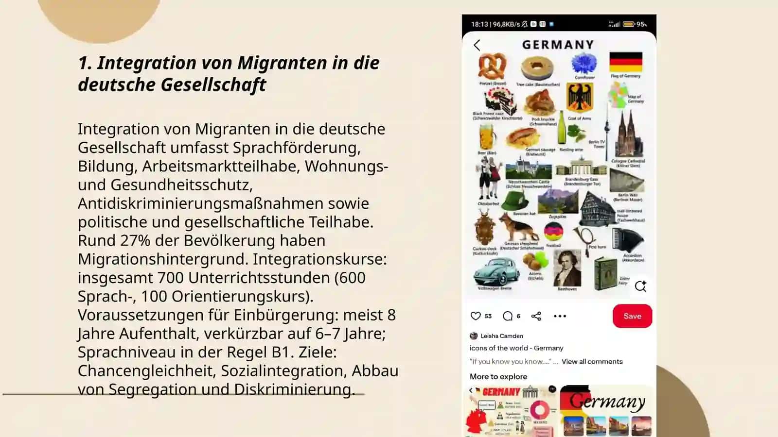 Integration von Migranten in die deutsche Gesellschaft 3