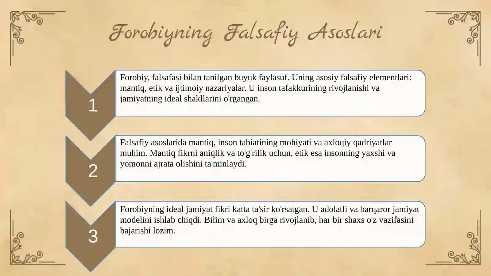 Abu Nasr Forobiy va Uning Ideal Jamiyat Haqidagi Falsafiy Qarashlari 3