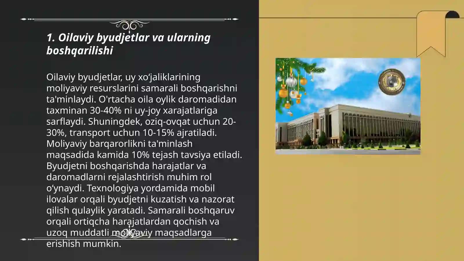 Mustaqillik yillarida oʻzbek oilalarida yuz bergan ijtimoiy iqtisodiy oʻzgarishlar 3
