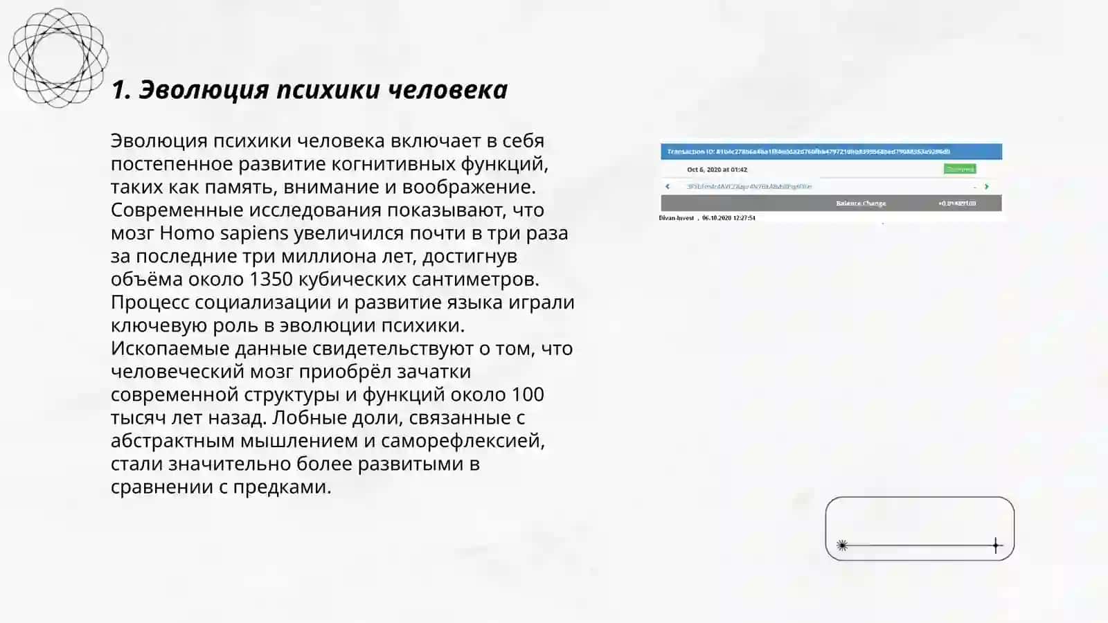 Основные особенности развития психики человека 3