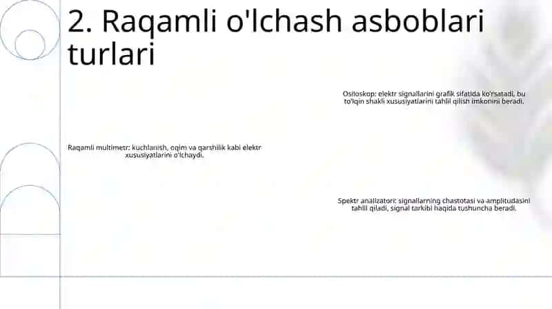 Raqamli OʻLchash Asbobi 3
