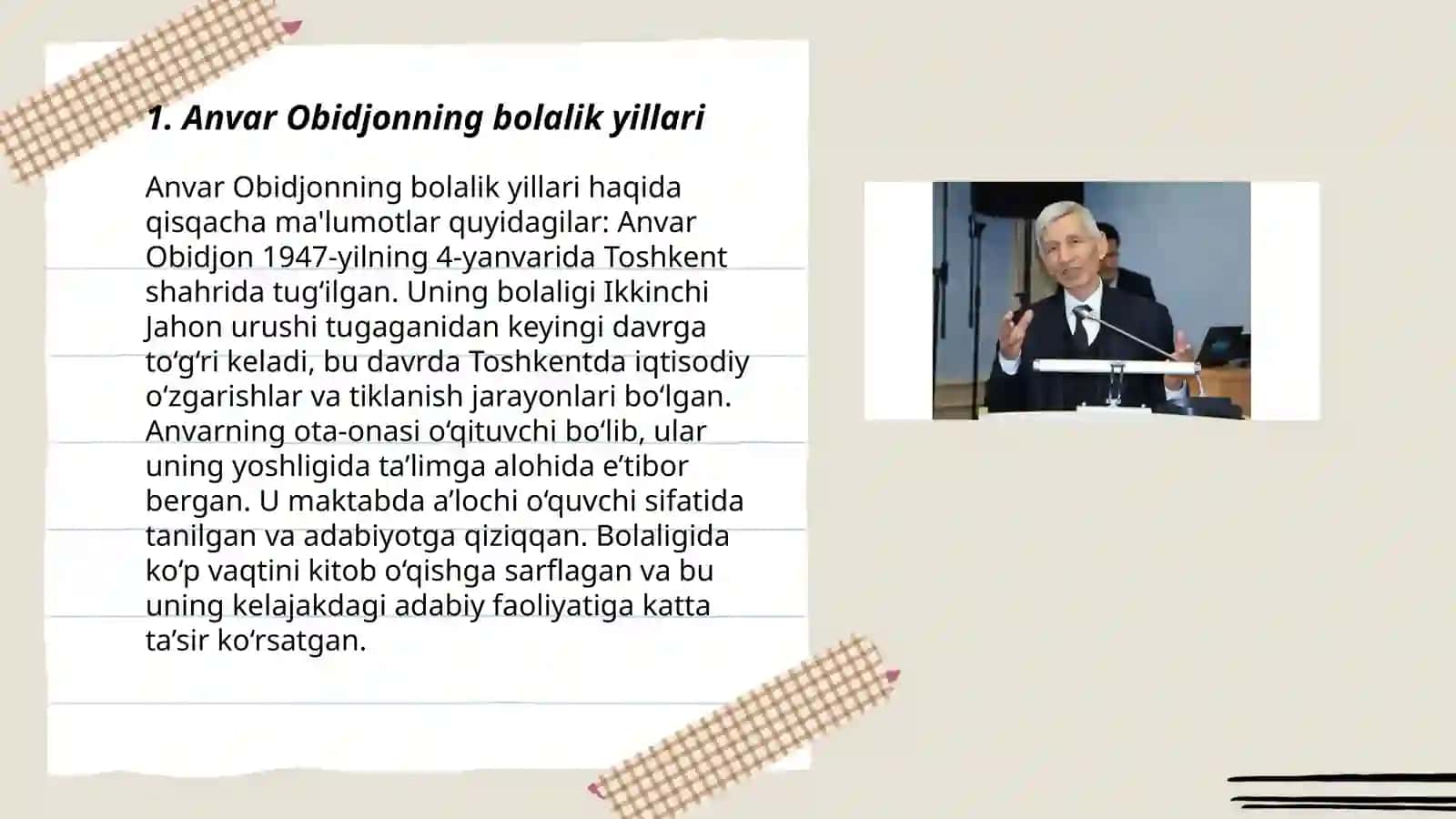 Anvar Obidjon hayoti va ijodi 3