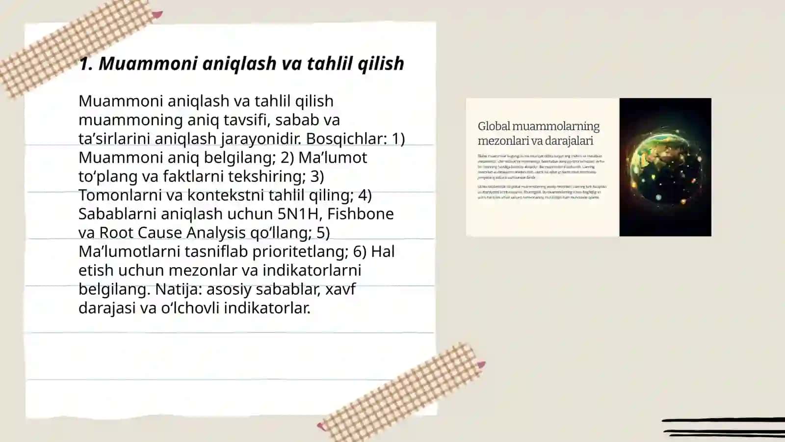 Muammolarni hal qilish ko'nikmasidan samarali foydalanish 3