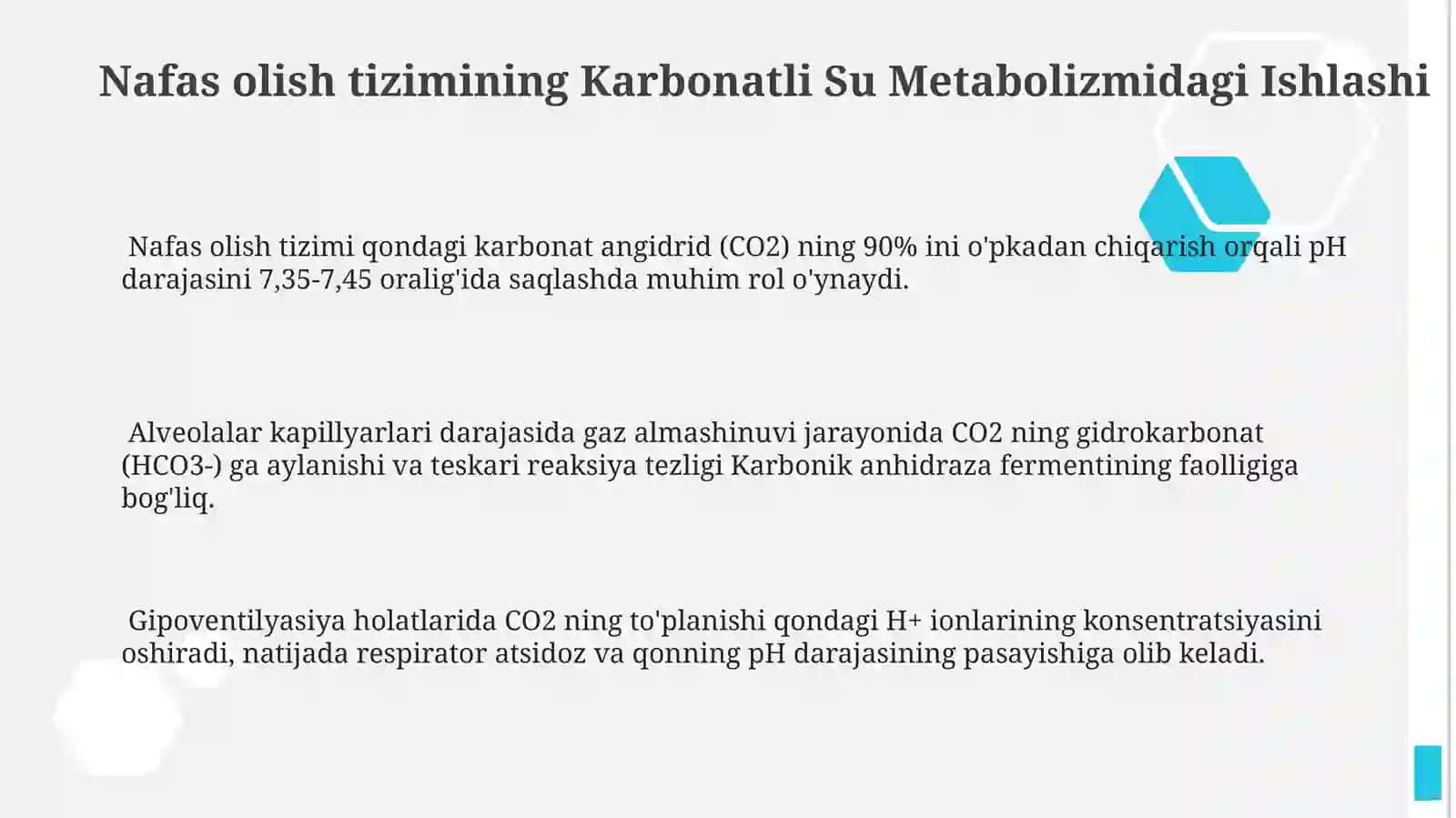 Karbon suvlar patafiziologiyasi 3