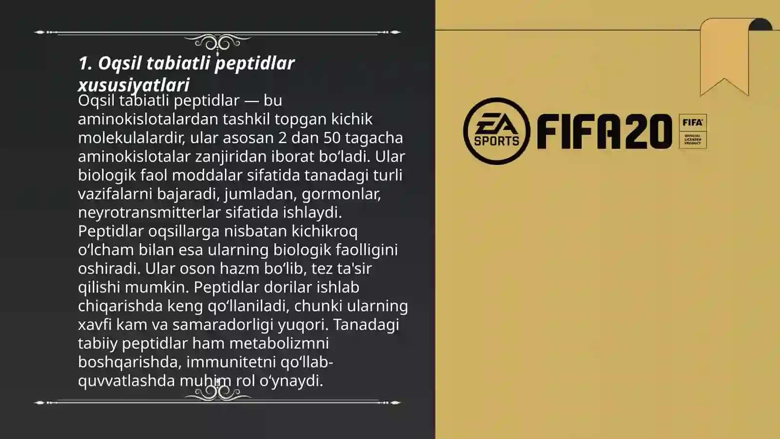 Oqsil tabiatli peptidlar 3