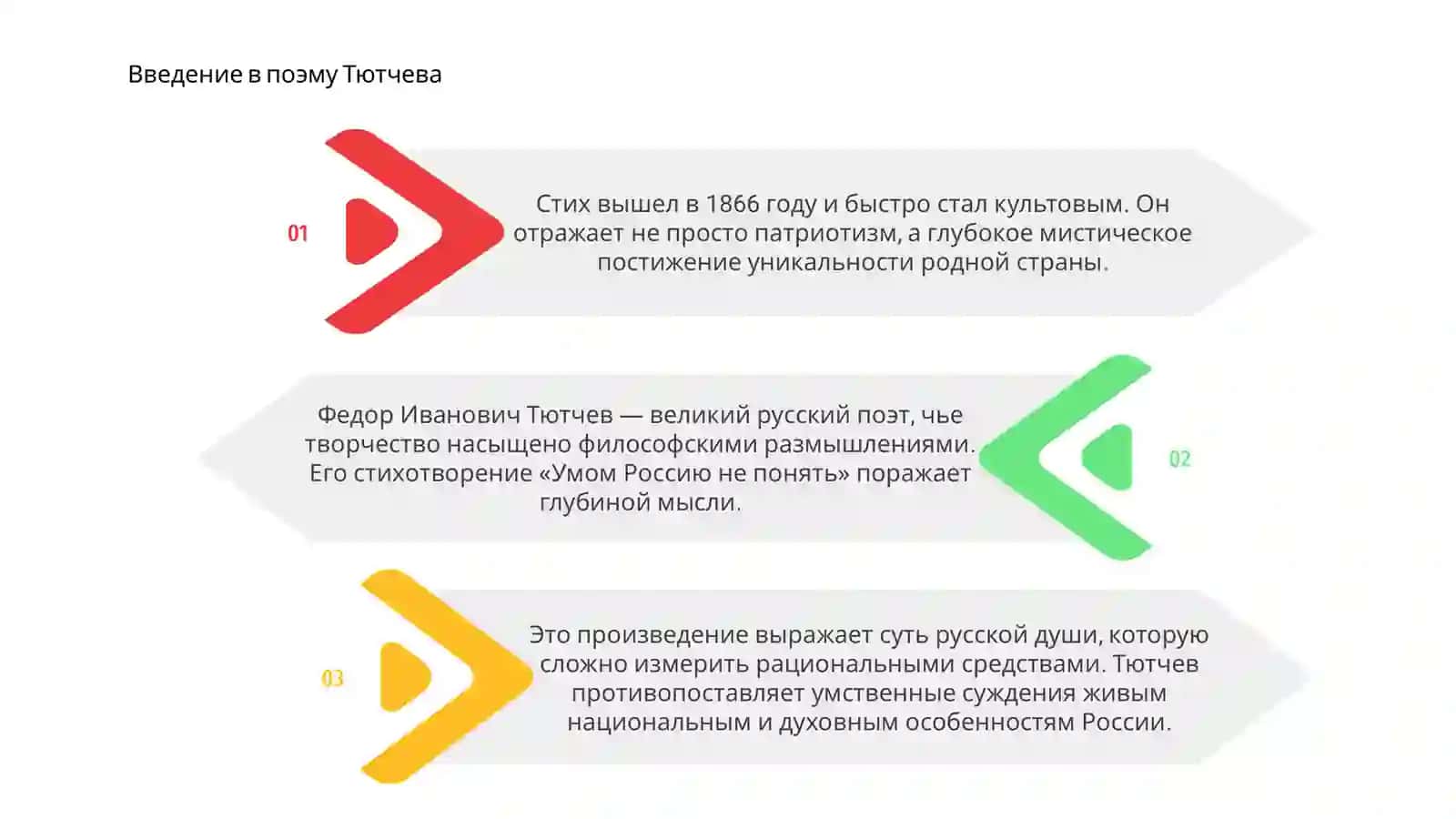 Ф.И.Тютчев "Умом Россию не понять" 3