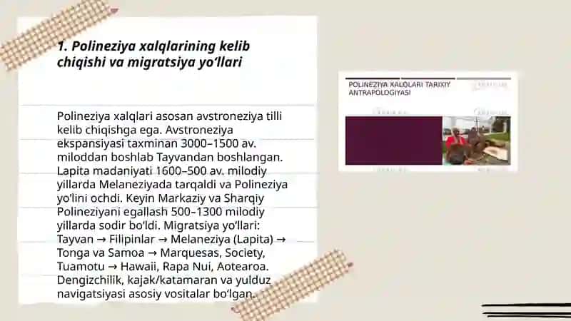 Polineziya xalqlari etnografiyasi 3
