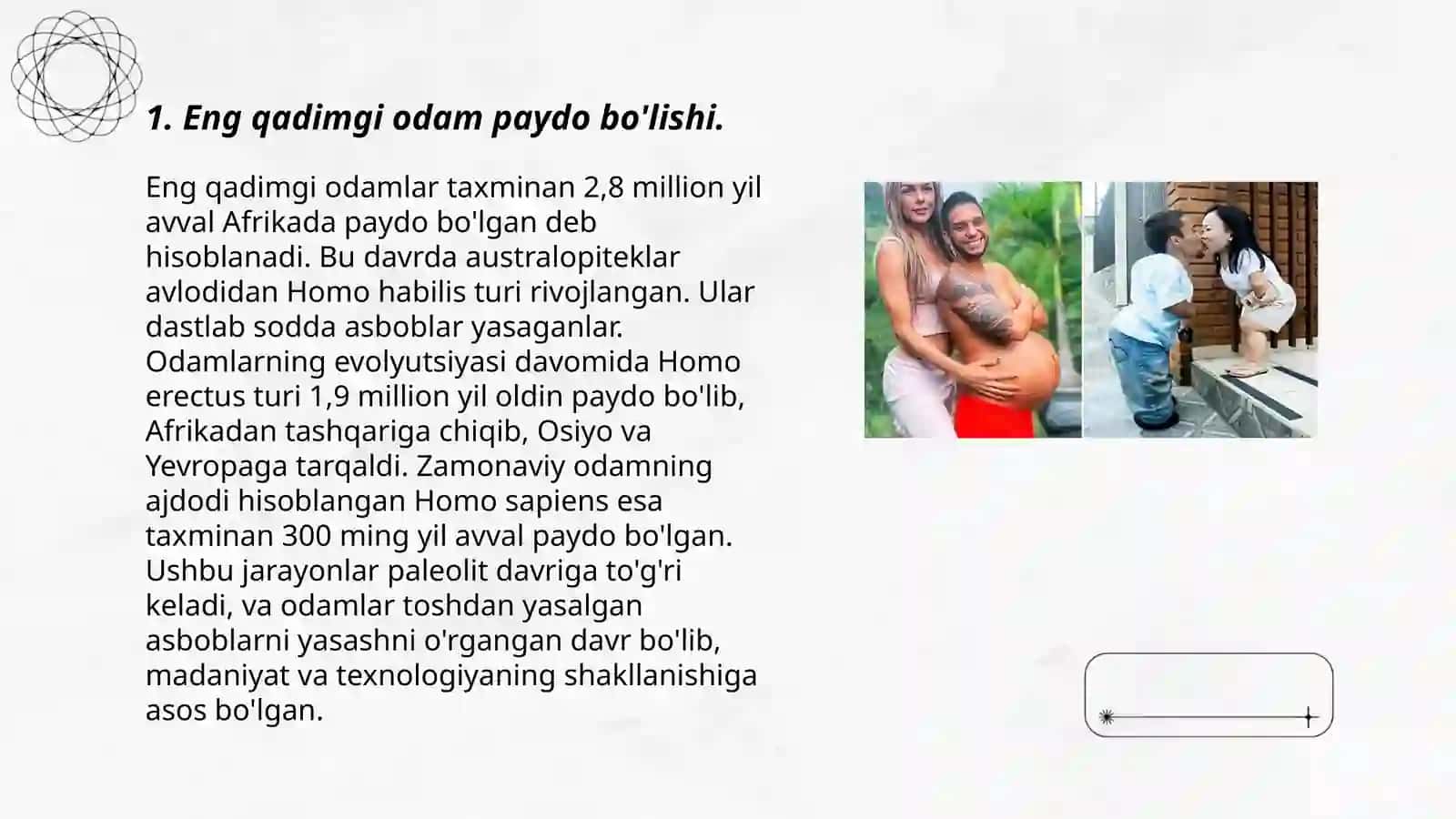 Eng qadimgi odam vakillari va ularning hayot tarzi 3