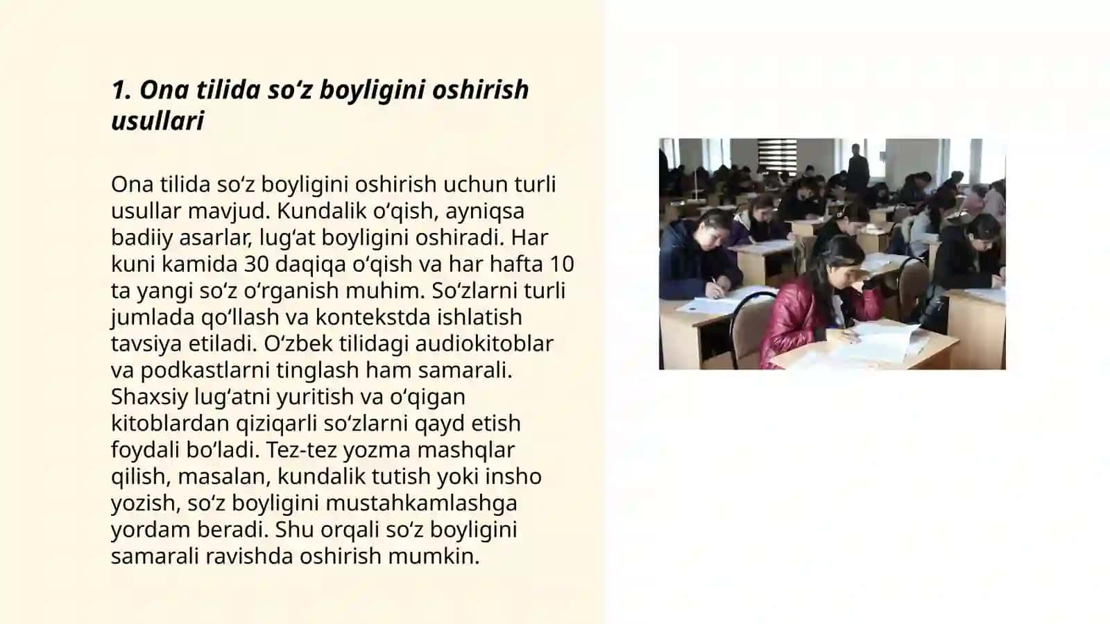 Ona tili taʼlimi mazmuni takomillashuvi 3