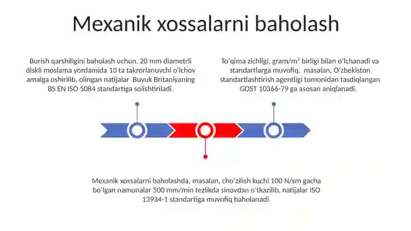 Standart bo'yicha trikotaj va noto'qima matolarining sifatini baholash 3